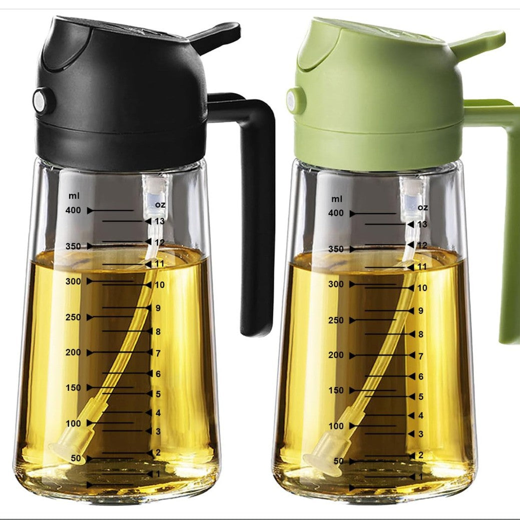 2-in-1 Glass Oil Bottle Sprayer