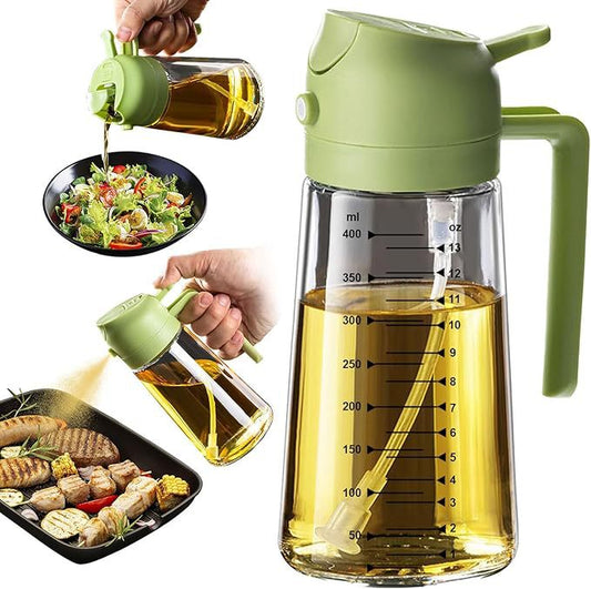 2-in-1 Glass Oil Bottle Sprayer