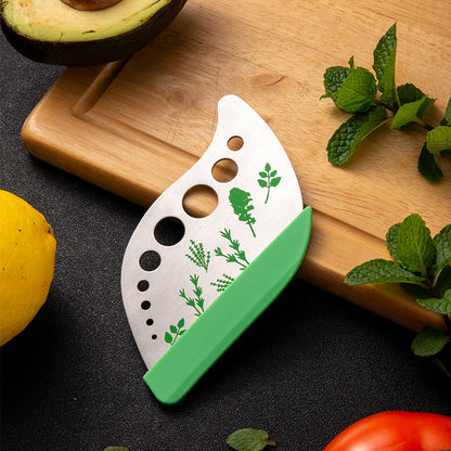Stainless Steel HerbStripper & Leaf Cutter