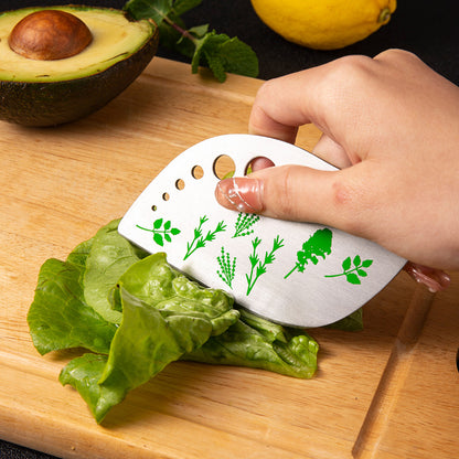 Stainless Steel HerbStripper & Leaf Cutter