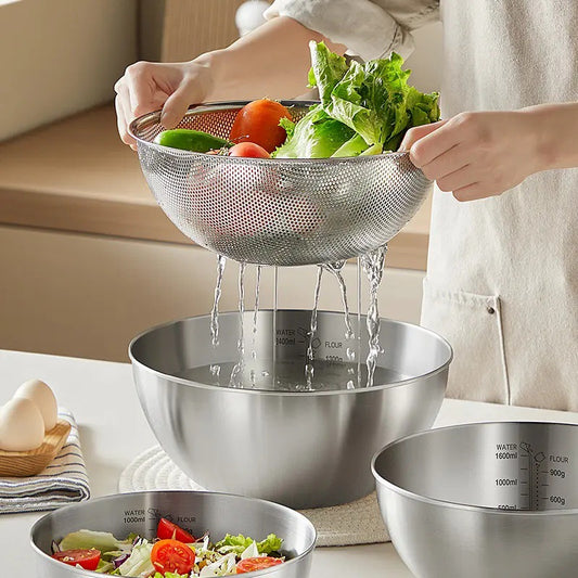 Stainless Steel Strainer Set