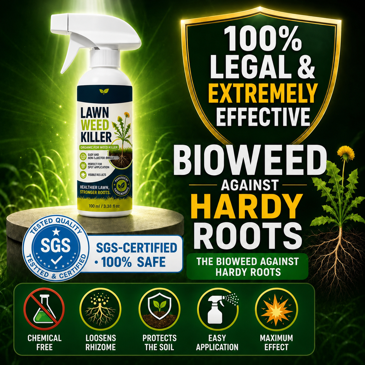 🏆Surprise Price: Only $21.98!!!⚡ [Easy and stress-free weeding in the garden] Herbicide for domestic use