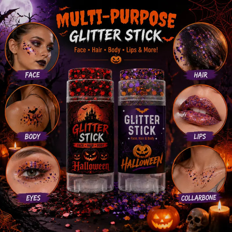 LAST DAY BUY 1 GET 1 FREE🎁 Halloween Glitter Stick for Face