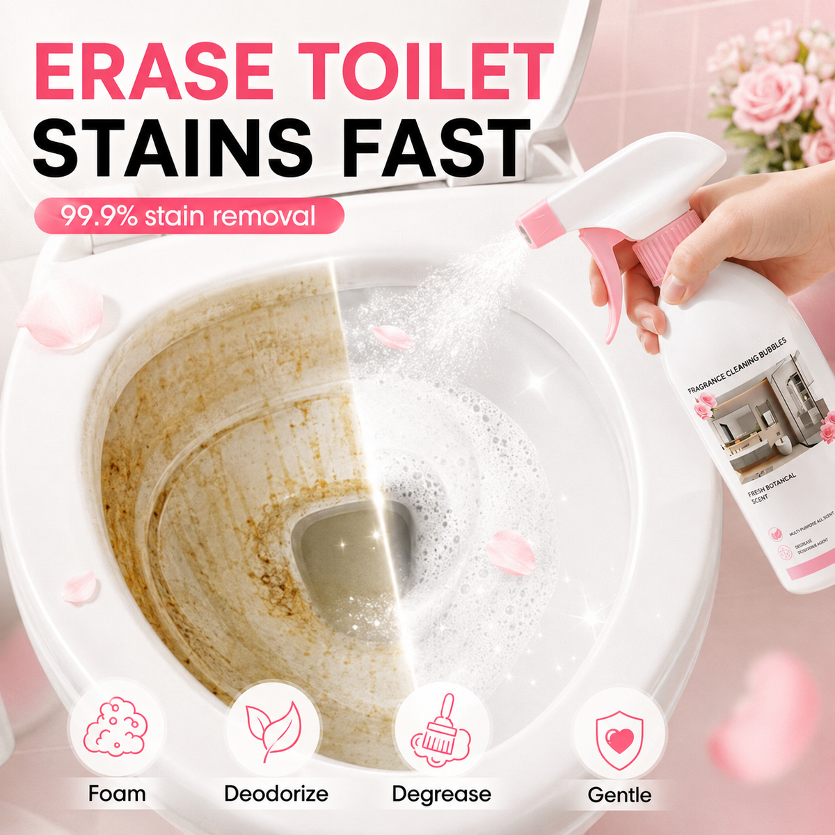 🚿 Fight Soap Scum, Limescale & Water Marks Fast — 49% OFF + FREE SHIPPING