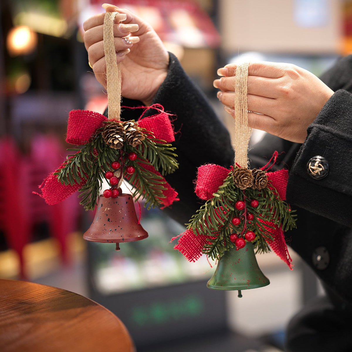 🎄2026 Christmas 🎅Bell Bow Pendant Christmas Tree Decoration