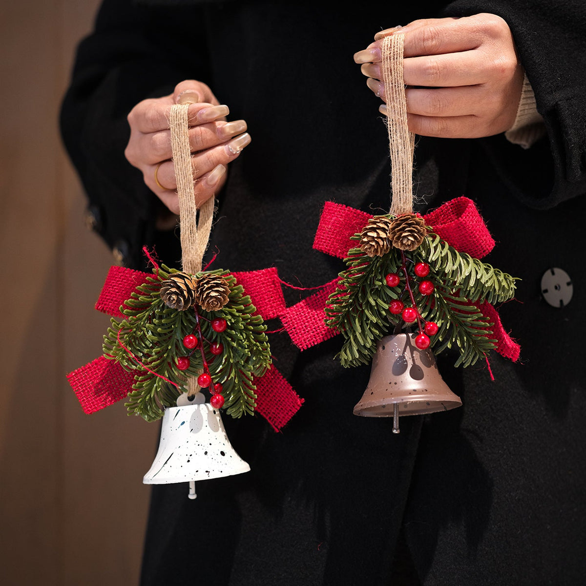 🎄2026 Christmas 🎅Bell Bow Pendant Christmas Tree Decoration