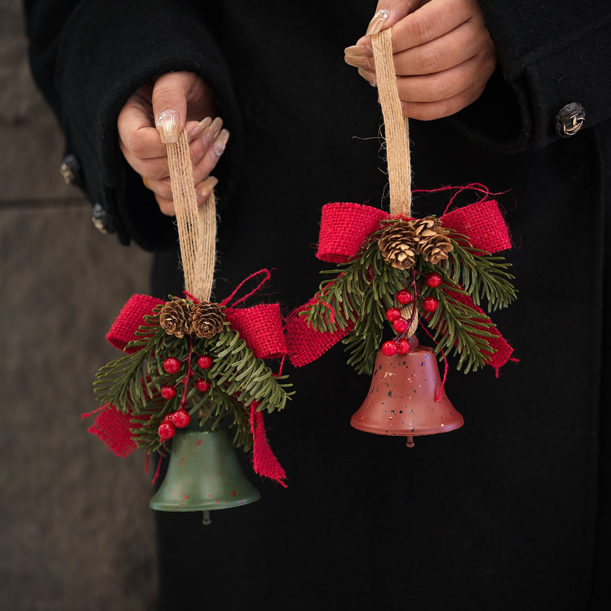 🎄2026 Christmas 🎅Bell Bow Pendant Christmas Tree Decoration