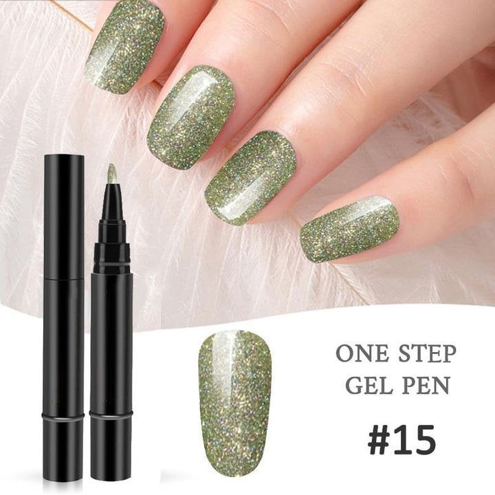 💅 Last Day Buy 1 Get 1 Free - Each $ 9.99 ✨One Step Nail Gel Pen🎨