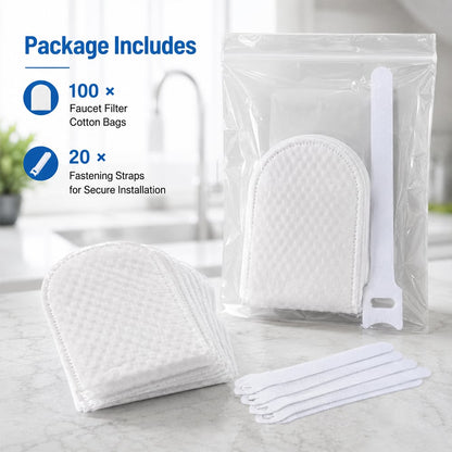 [Fits Faucets < 1] 30 cotton filter bags, Multi-scene Filter 🚰