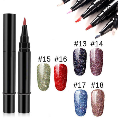 💅 Last Day Buy 1 Get 1 Free - Each $ 9.99 ✨One Step Nail Gel Pen🎨