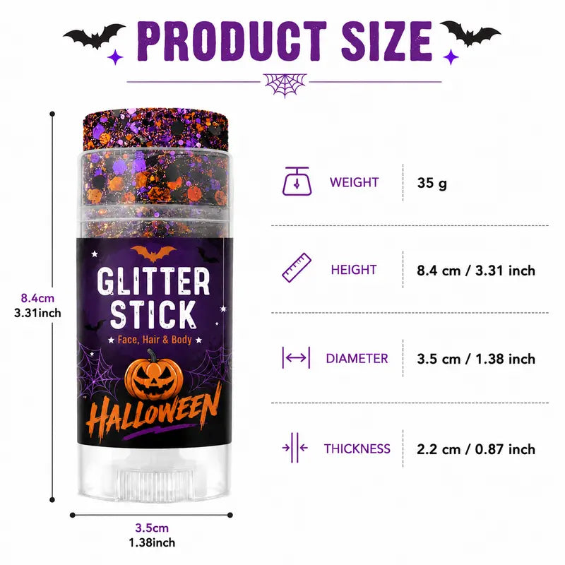 LAST DAY BUY 1 GET 1 FREE🎁 Halloween Glitter Stick for Face