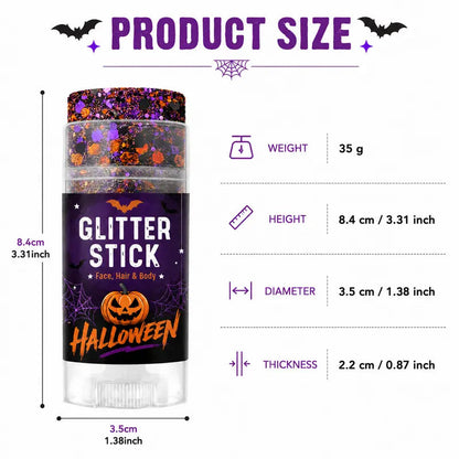 LAST DAY BUY 1 GET 1 FREE🎁 Halloween Glitter Stick for Face