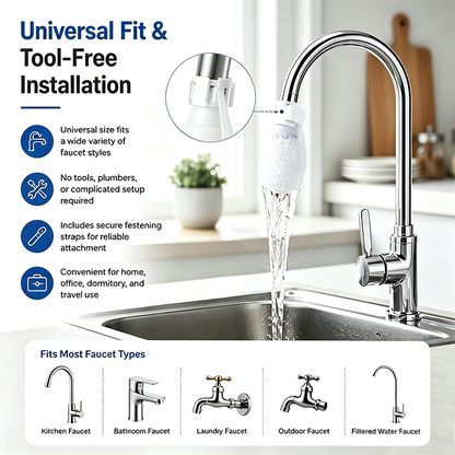 [Fits Faucets < 1] 30 cotton filter bags, Multi-scene Filter 🚰